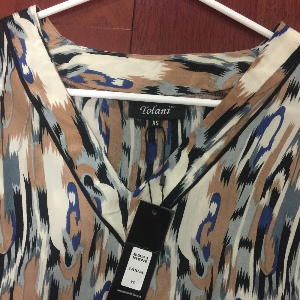 🔴SALE! NWT Tolani 100% Silk
